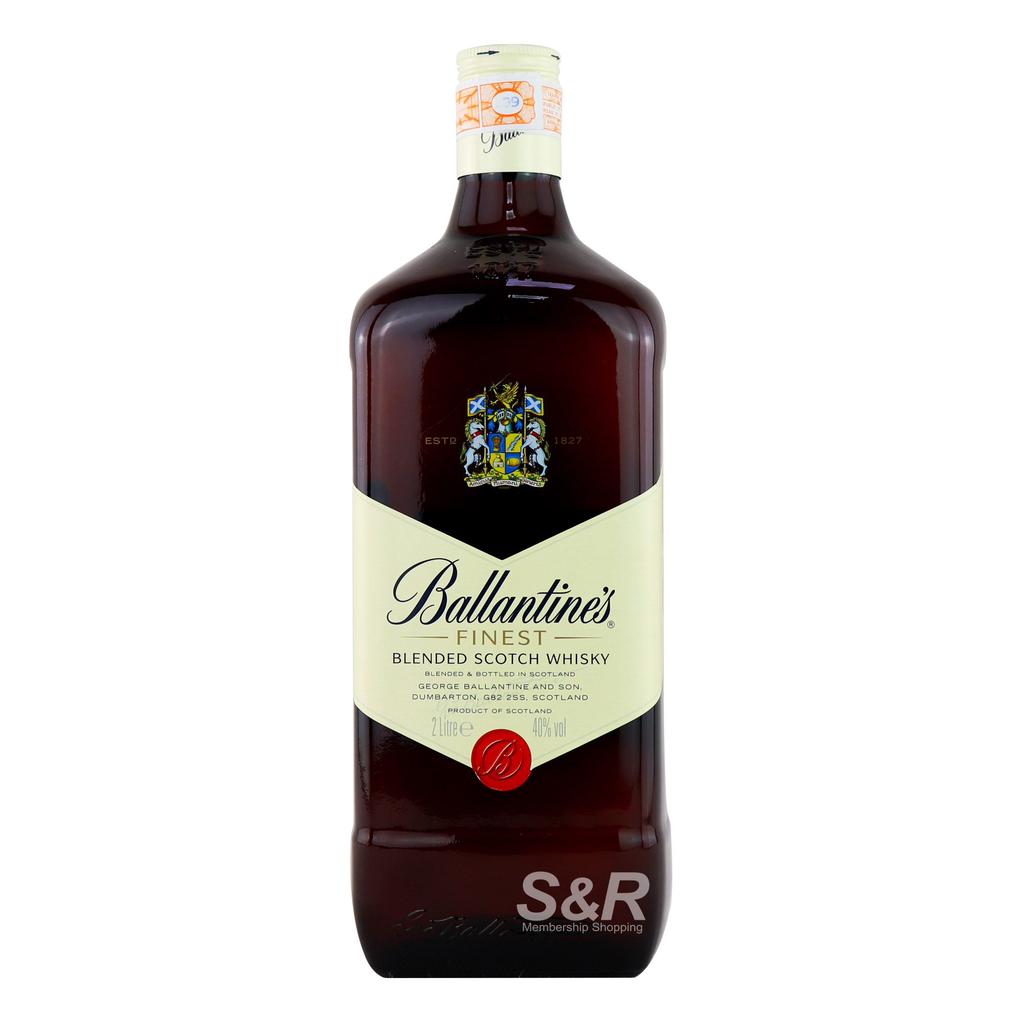 Ballantine's Finest Blended Scotch Whisky 2L Ballantine's Finest Blended Scotch Whisky 2L